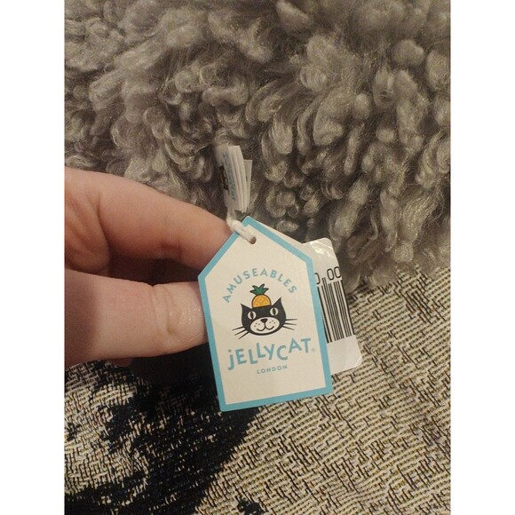 Jellycat London Amuseables Grey Storm Cloud Plush Soft Sad Cute Authentic New - Picture 3 of 5